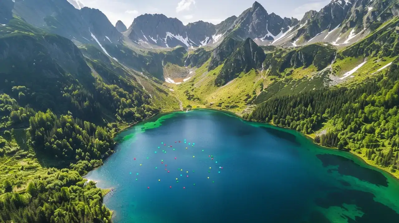 Jezioro w górach: 7 najbardziej malowniczych w Polsce! Mapa