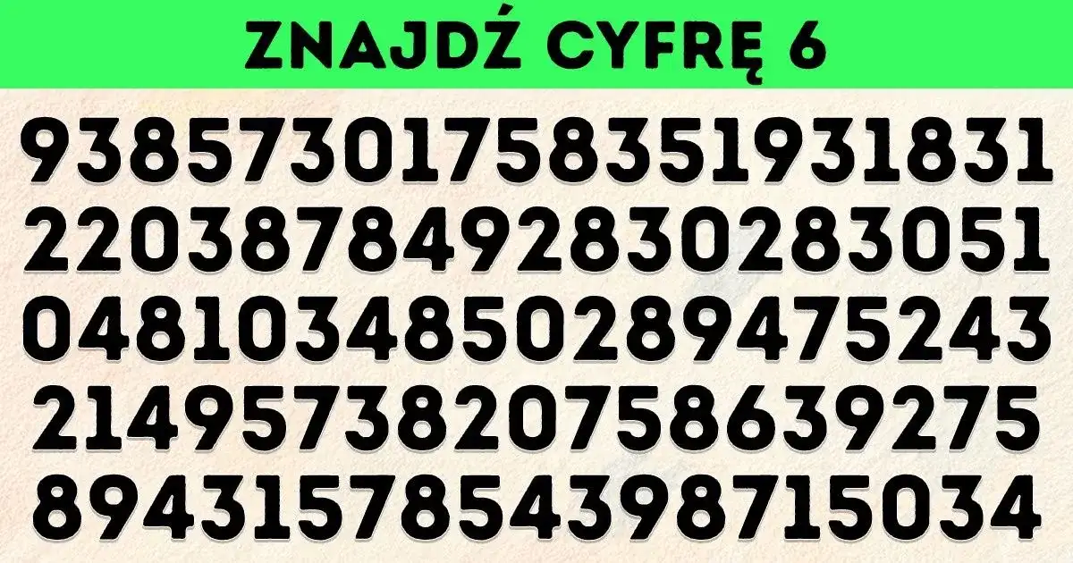 Jasna strona jak dobry jest twój wzrok - sprawdź swoją ostrość wzroku