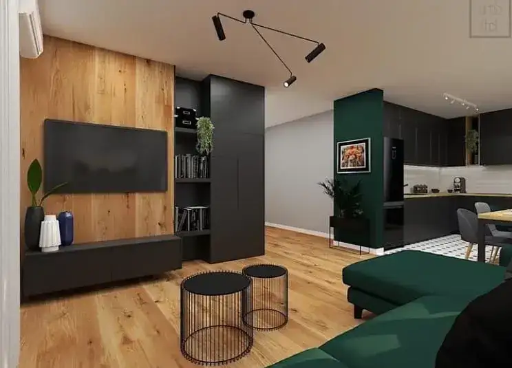 Jakie dodatki do czarnych mebli w salonie ożywią Twoje wnętrze?