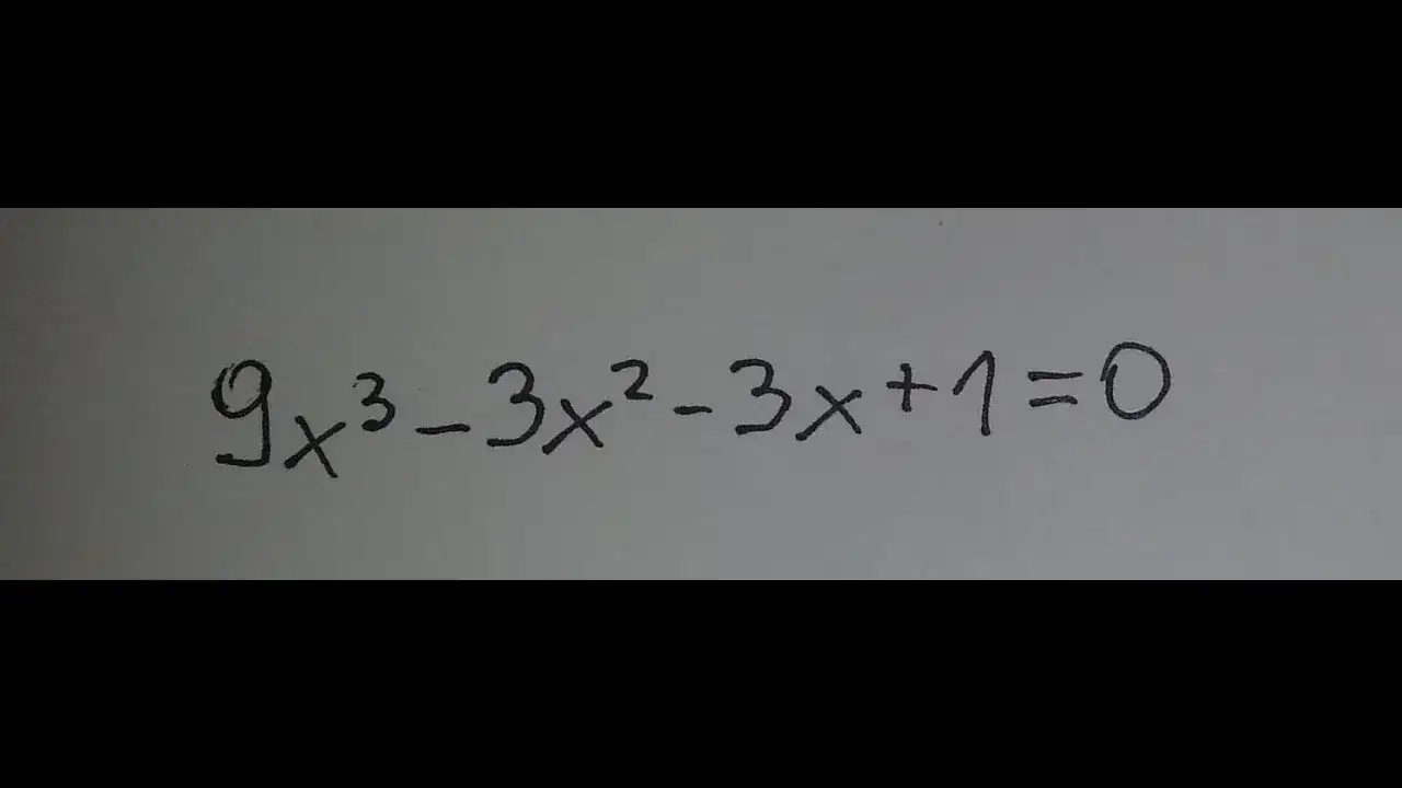 Jak rozwiązać równanie 3 stopnia – proste metody i przykłady