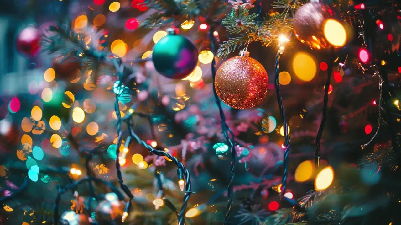 Choinka ze światełek: 10 pomysłów, jak ją przystroić