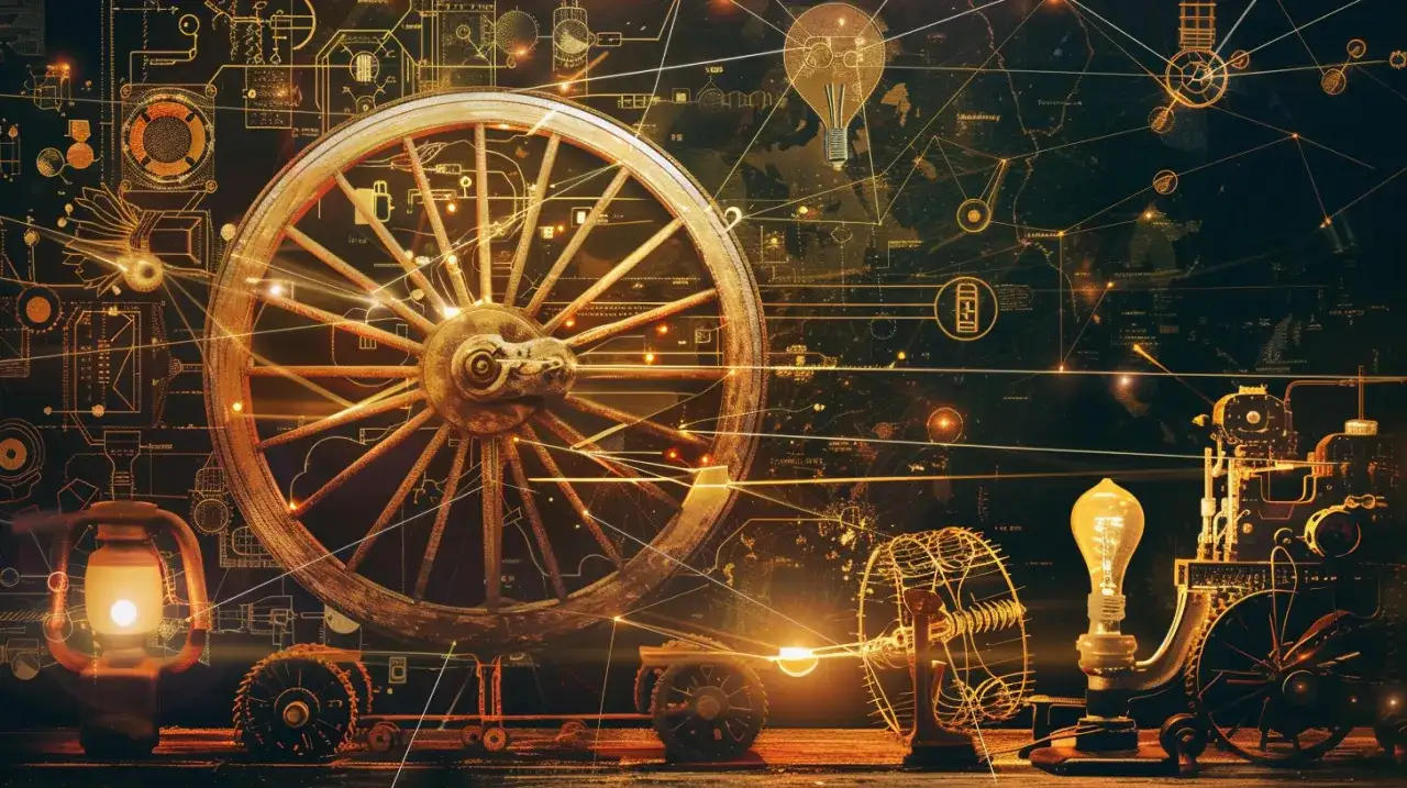 Kto wymyślił koło? Genialne wynalazki, które zmieniły bieg historii