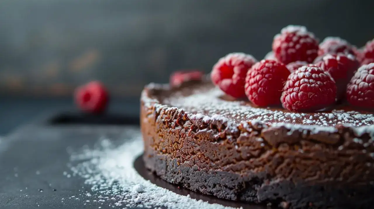 Sernik Siostry Anastazji na ciemnym kakaowym spodzie - przepis