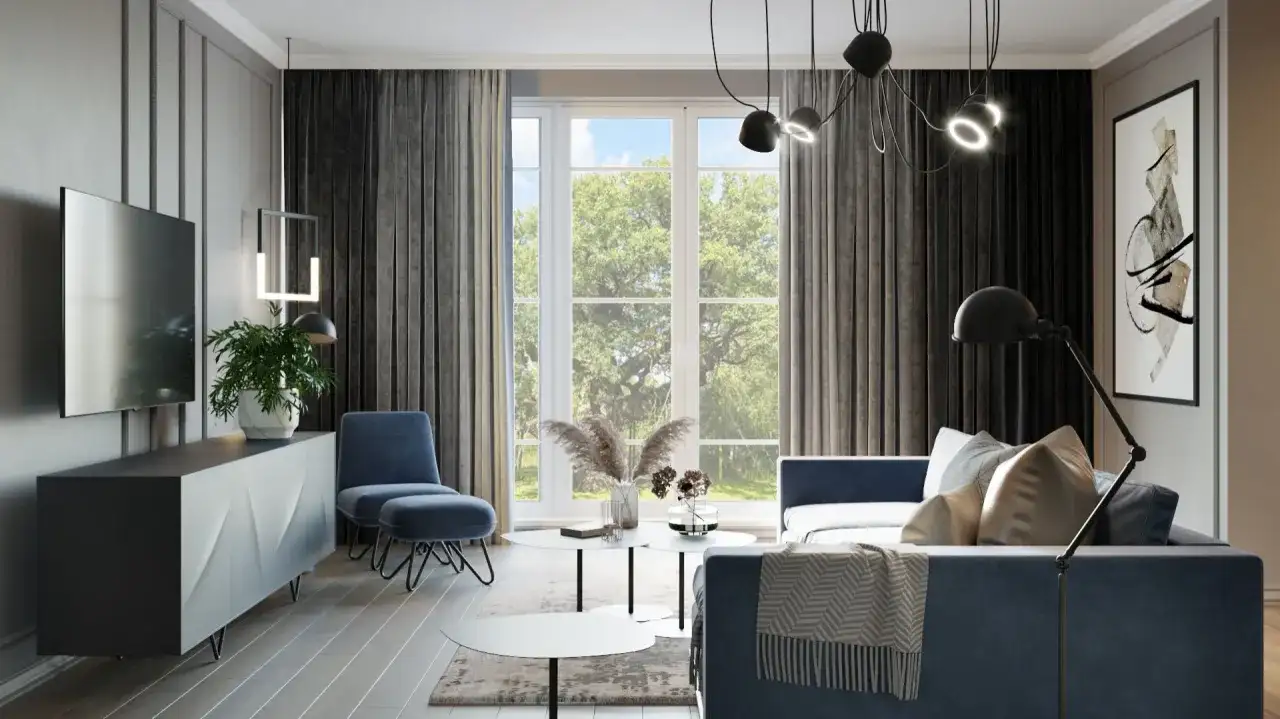 Co na duże okna w salonie? 7 pomysłów na stylową aranżację