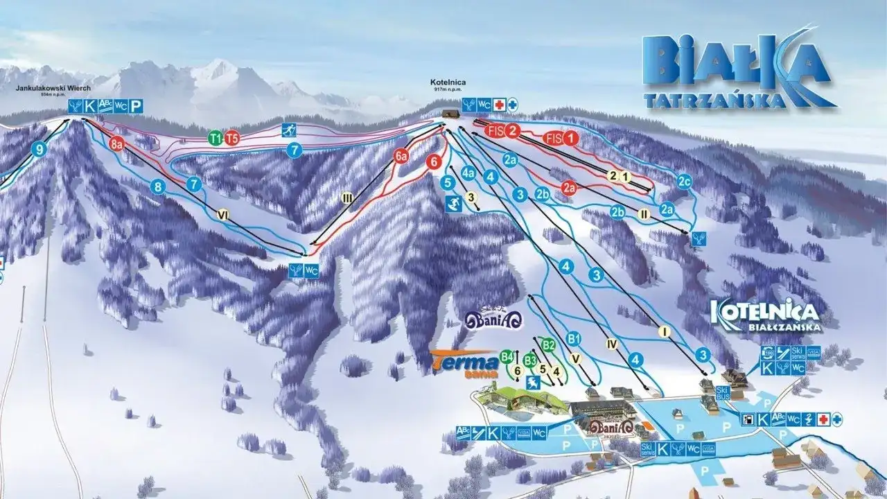 Wyciąg narciarski Białka Tatrzańska - najlepsze trasy i ceny karnetów