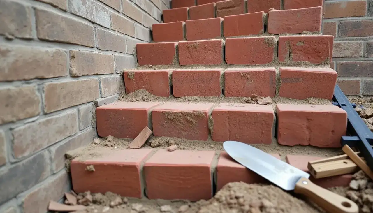 Jak zrobić schody z cegły - krok po kroku, uniknij najczęstszych błędów