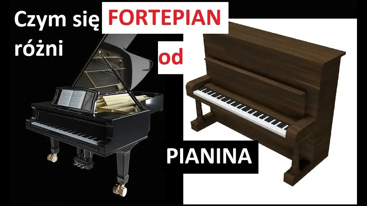 Fortepian a pianino – kluczowe różnice, które musisz znać przed zakupem
