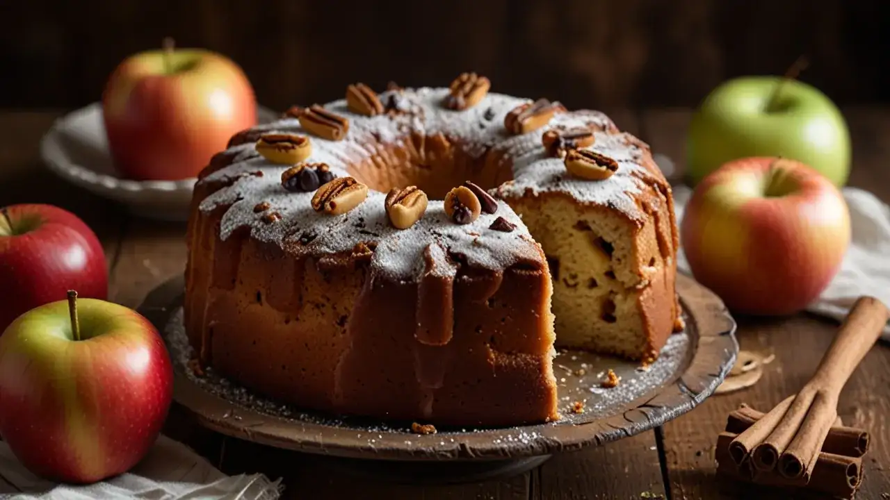 Jak zrobić domowe ciasto z jabłkami i rodzynkami: Przepis na jabłkowe ciasto