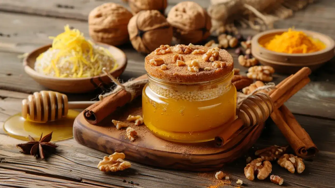 Miodownik lub piernik z masą grysikową Siostry Anastazji - przepis