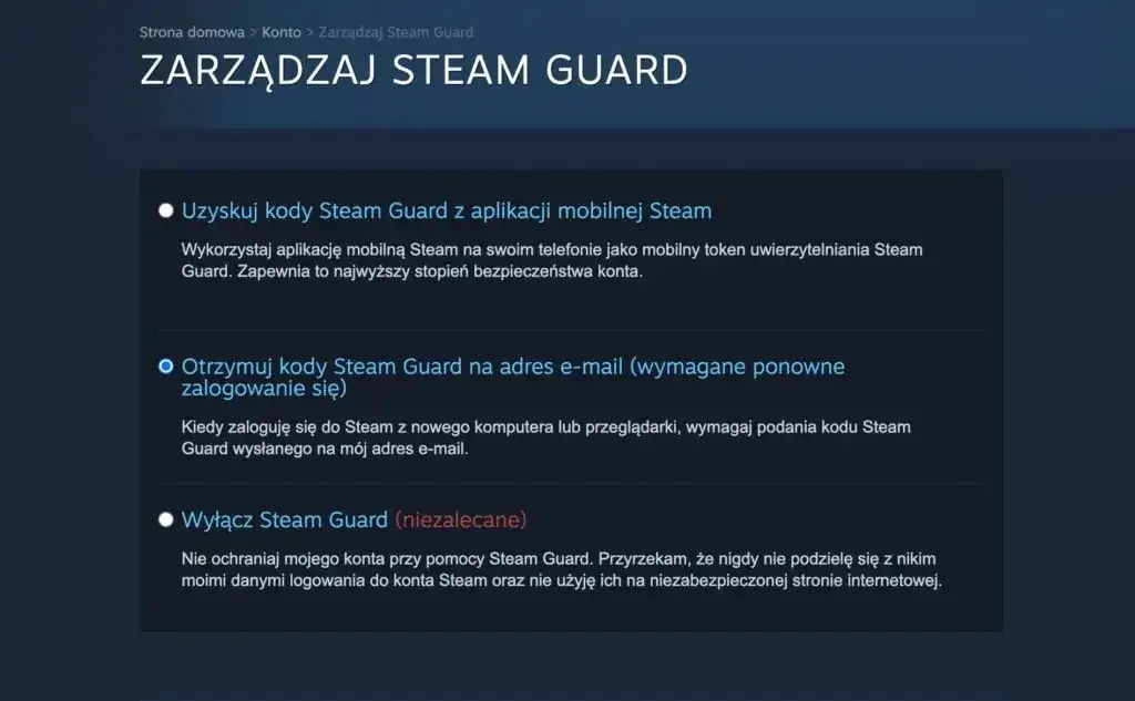 Steam Guard krok po kroku - jak włączyć skuteczną ochronę swojego konta