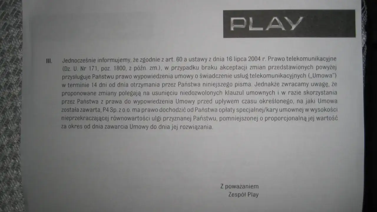 Jak odstąpić od umowy w Play: 5 kroków do skutecznej rezygnacji
