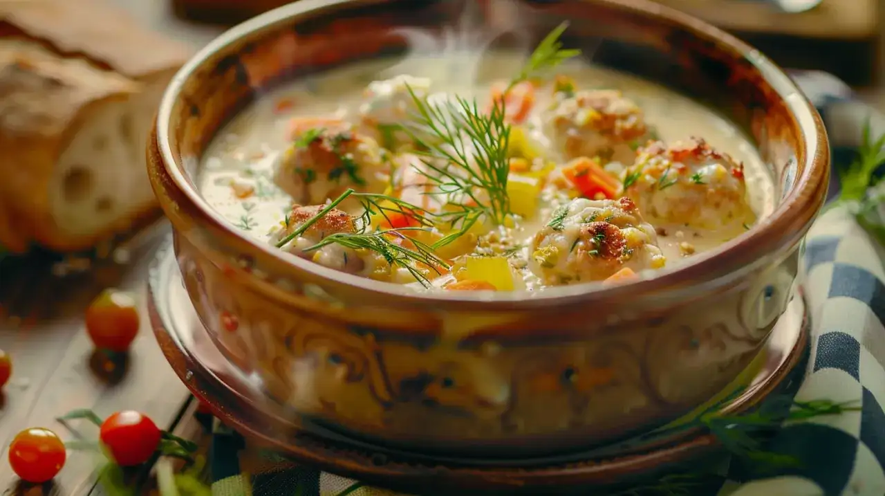 Zupa z klopsikami - porowa, jarzynowa lub koperkowa - przepisy