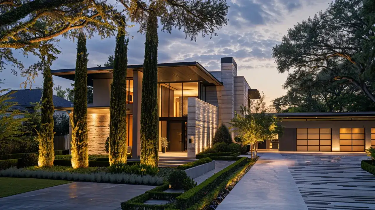 Dom Przy Cyprysowej – Projekt i inspiracje dla eleganckiego wyglądu 