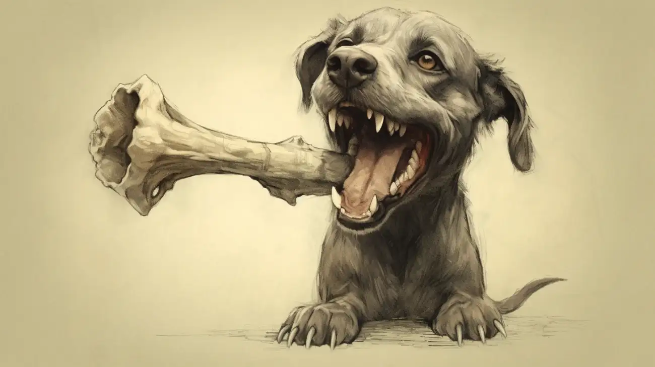 Kość cielęca dla psa - najlepsza rozrywka dla Twojego pupila