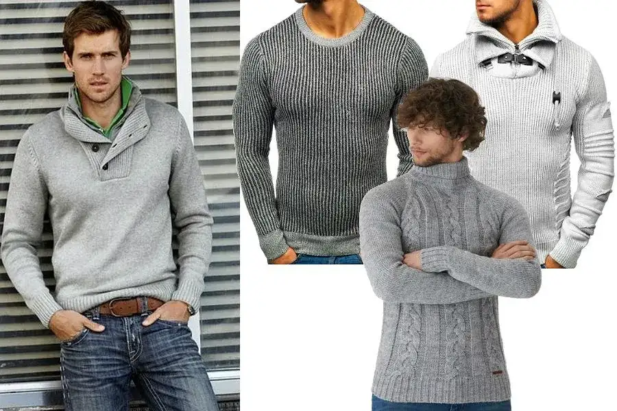Modne swetry męskie: stylizacje, które zachwycą każdego mężczyznę