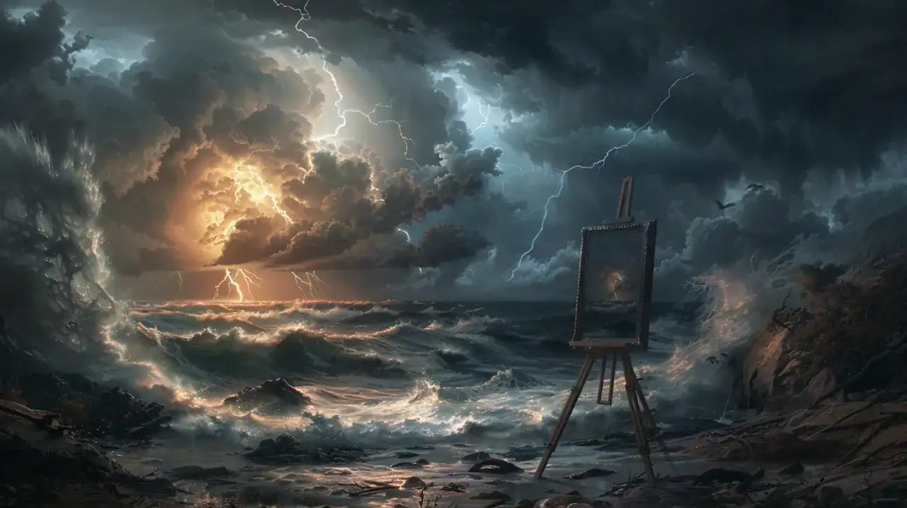 Burza w malarstwie: Jak artyści uwiecznili potęgę żywiołu?