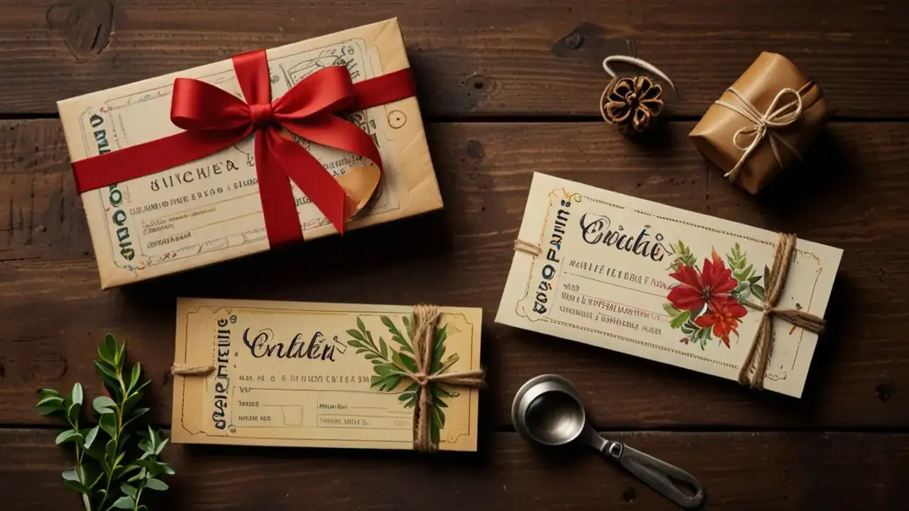 Jak stworzyć niepowtarzalne kupony na prezent? Zainspiruj się