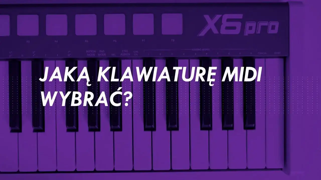 Klawiatura sterująca midi - jak wybrać najlepszą dla siebie? Przewodnik 2025