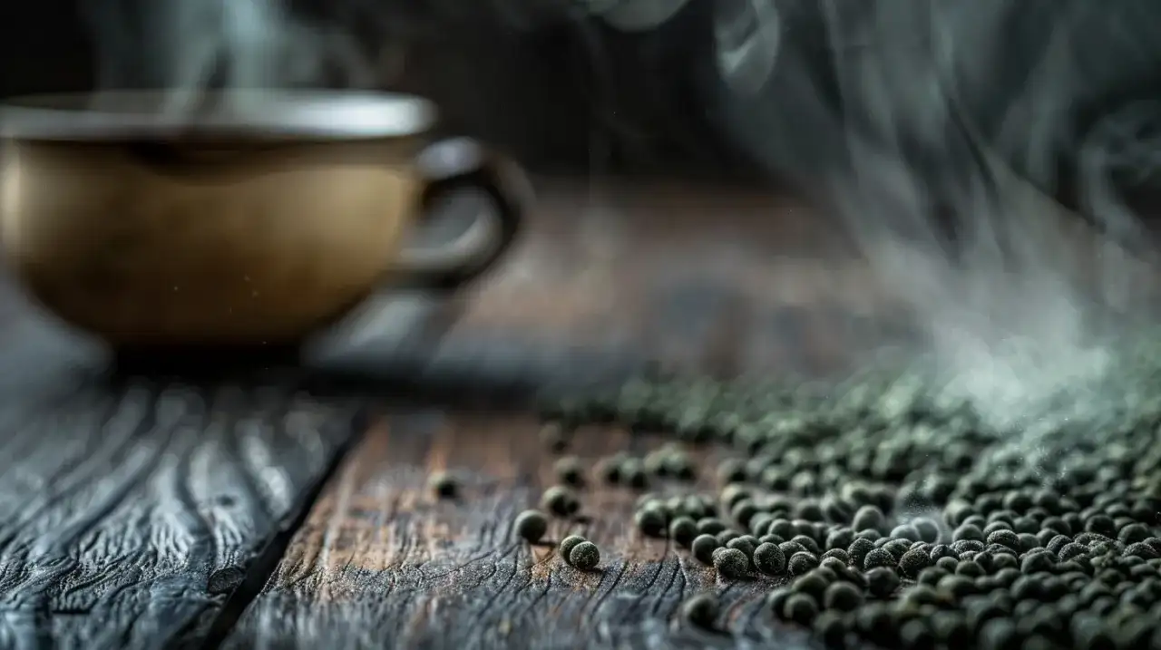 Herbata Gunpowder: Zielona herbata w kulkach o intensywnym smaku