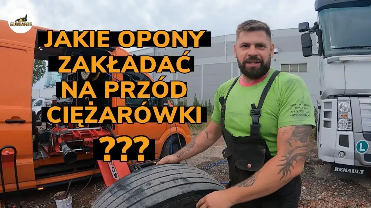 Jakie opony na przód do ciężarówki zapewnią bezpieczeństwo i komfort?