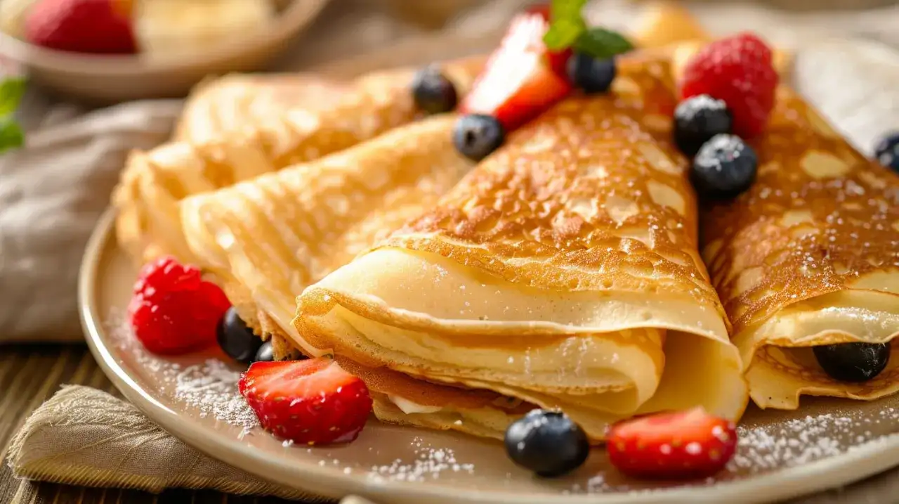 Naleśniki z serem i budyniem: Pyszny deser lub słodkie śniadanie