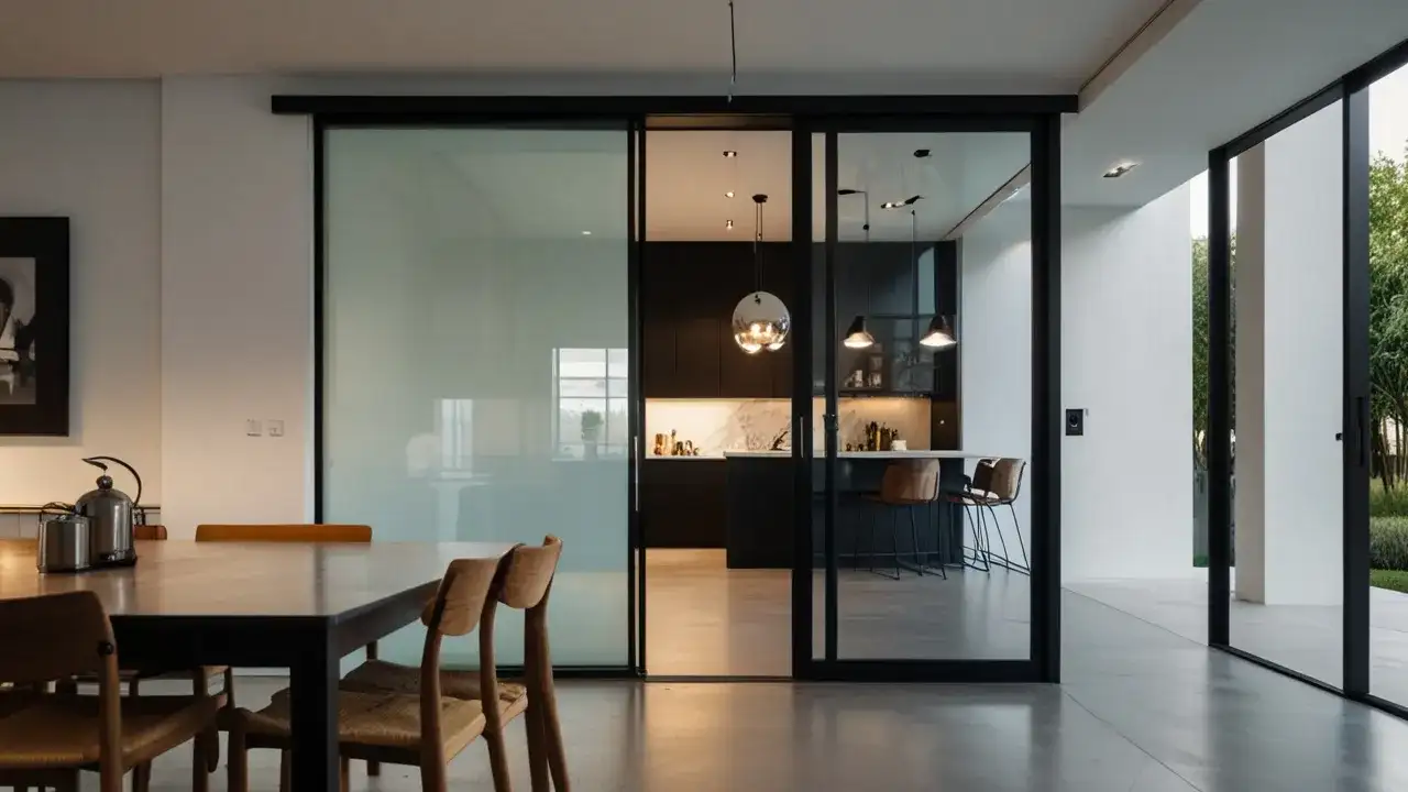 Czarne drzwi przesuwne: Nowoczesność czy klasyka wnętrz?