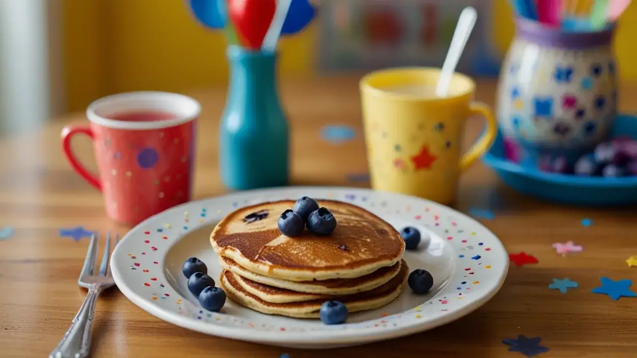 Placki z borówkami BLW: Zdrowe pomysły na śniadanie dla niemowlaka i małych dzieci