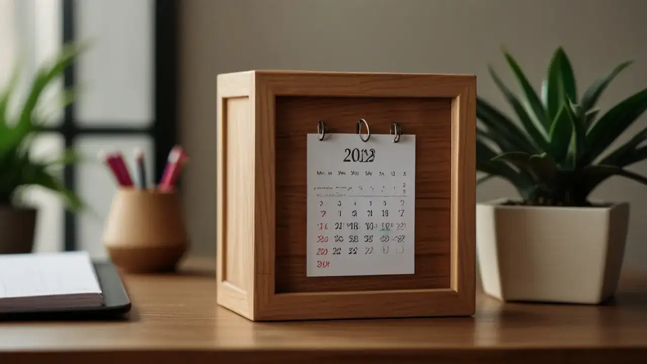 Dlaczego drewniany kalendarz jest takim hitem w aranżacji wnętrz?