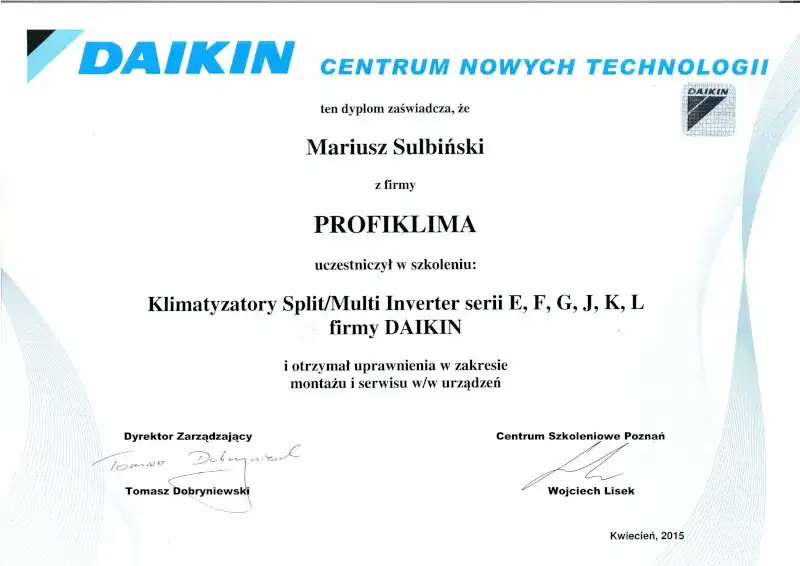 Certyfikat Montażu Klimatyzacji: Jak Zdobyć i Co Daje?