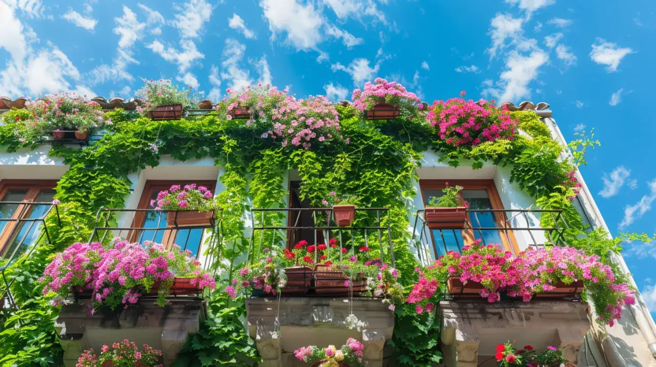 Kwiaty na balkon zdjęcia - Inspiracje na piękny balkon z roślinami 
