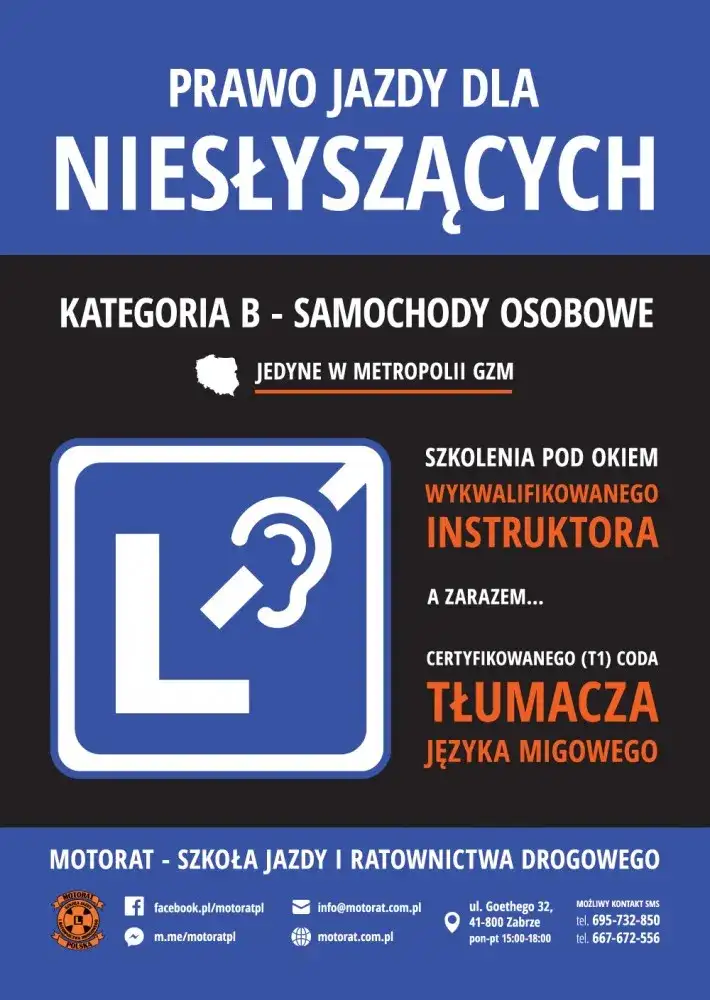 Kurs prawa jazdy dla niesłyszących - jak zdobyć prawo jazdy bez przeszkód