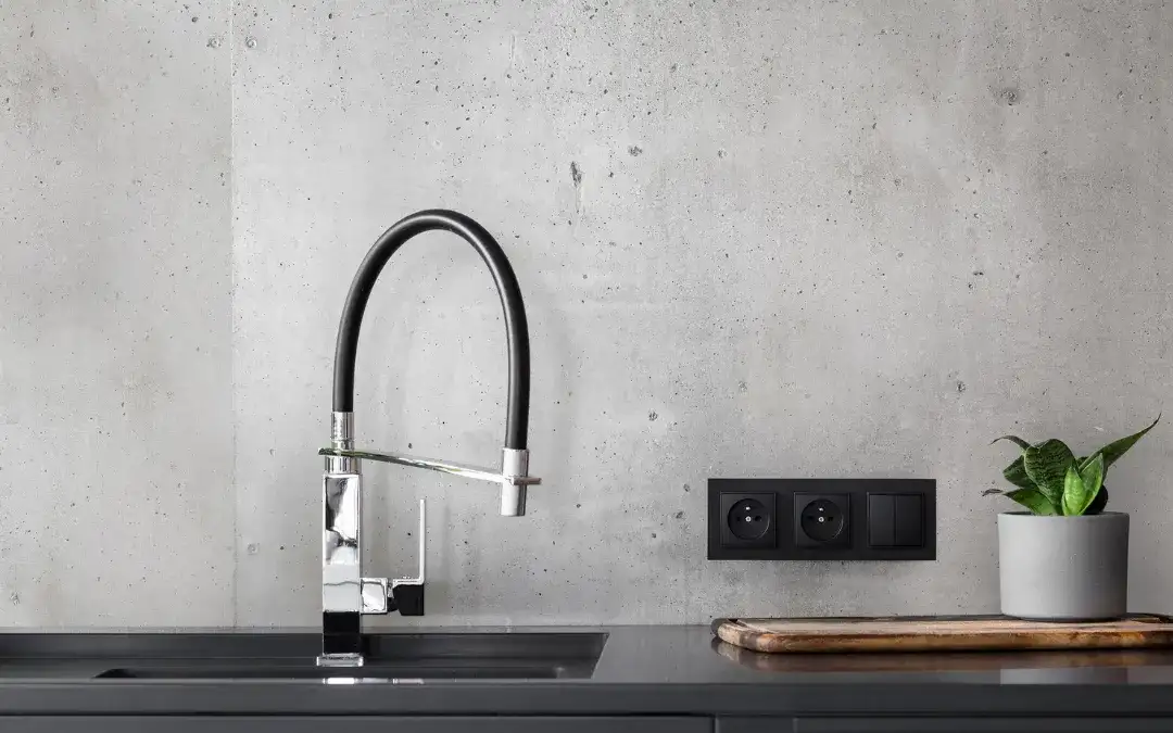 Czarne kontakty w domu: elegancja i funkcjonalność wnętrz