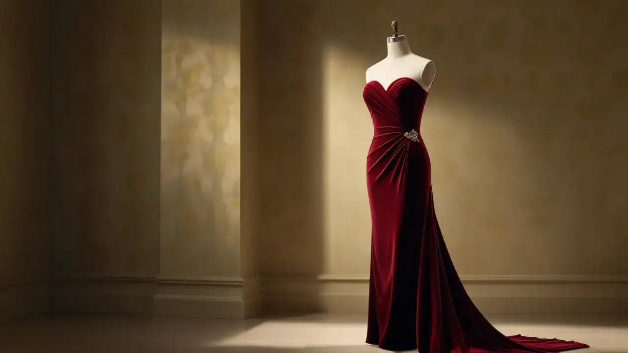 Jak bordowa welurowa sukienka podkreśli Twoją urodę?