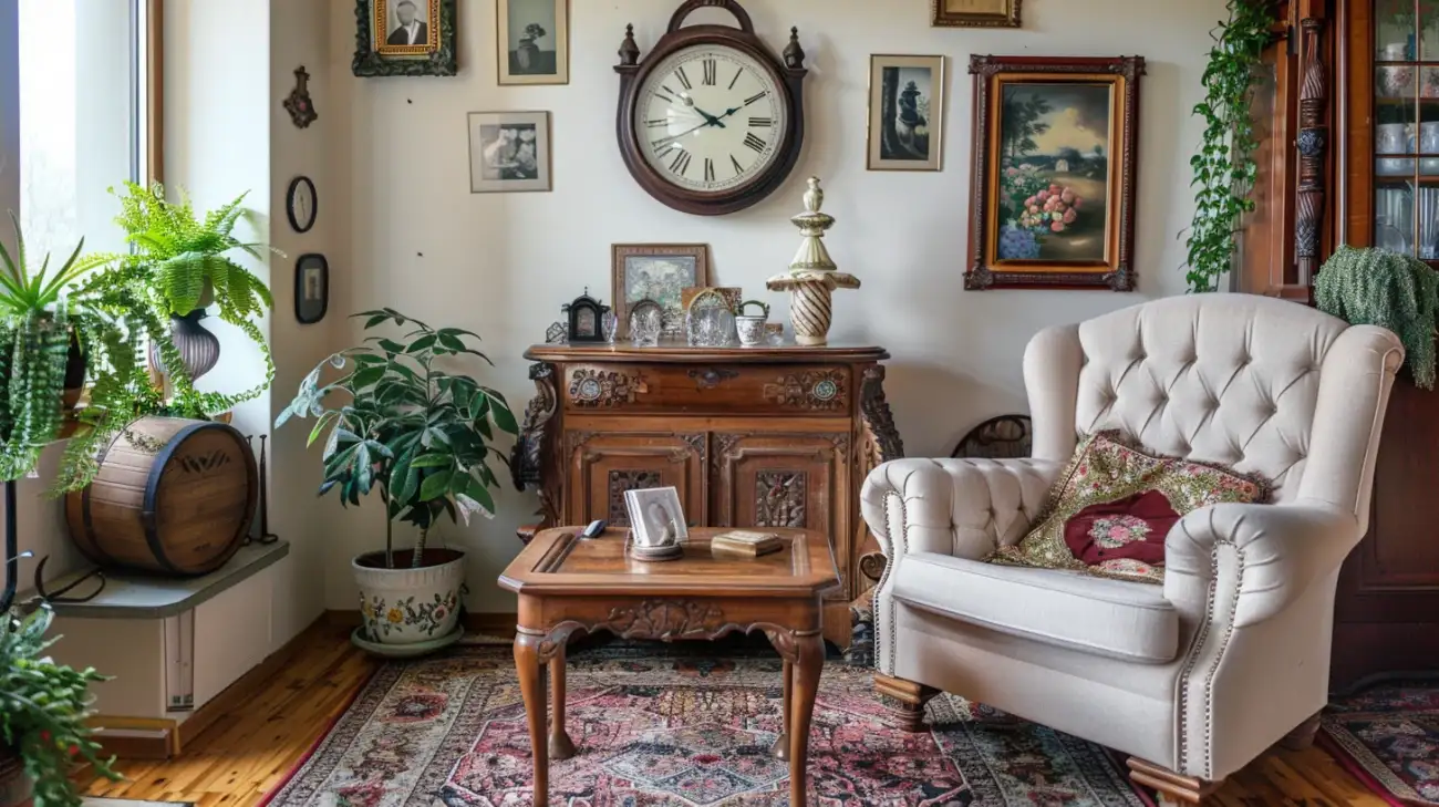 Salon w stylu vintage: Jak urządzić wnętrze?