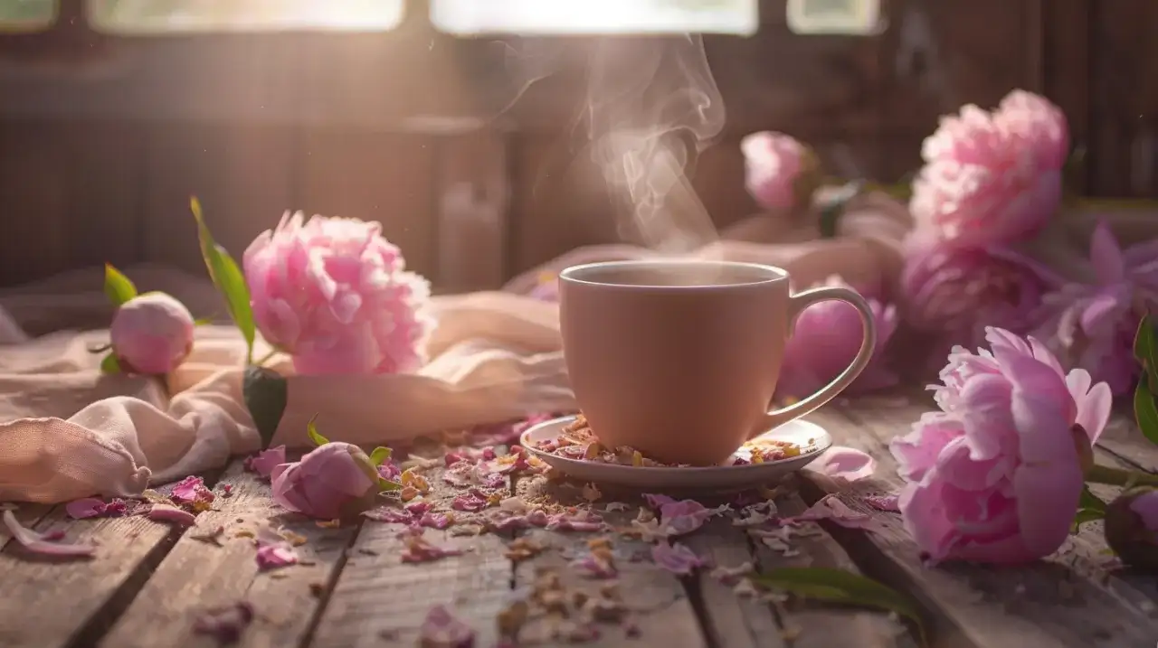 Herbata z piwonii: Jakie ma właściwości i jak ją zrobić? Poradnik