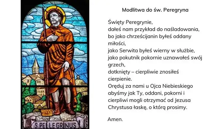 Litania do świętego Peregryna: modlitwa, która przynosi uzdrowienie i nadzieję