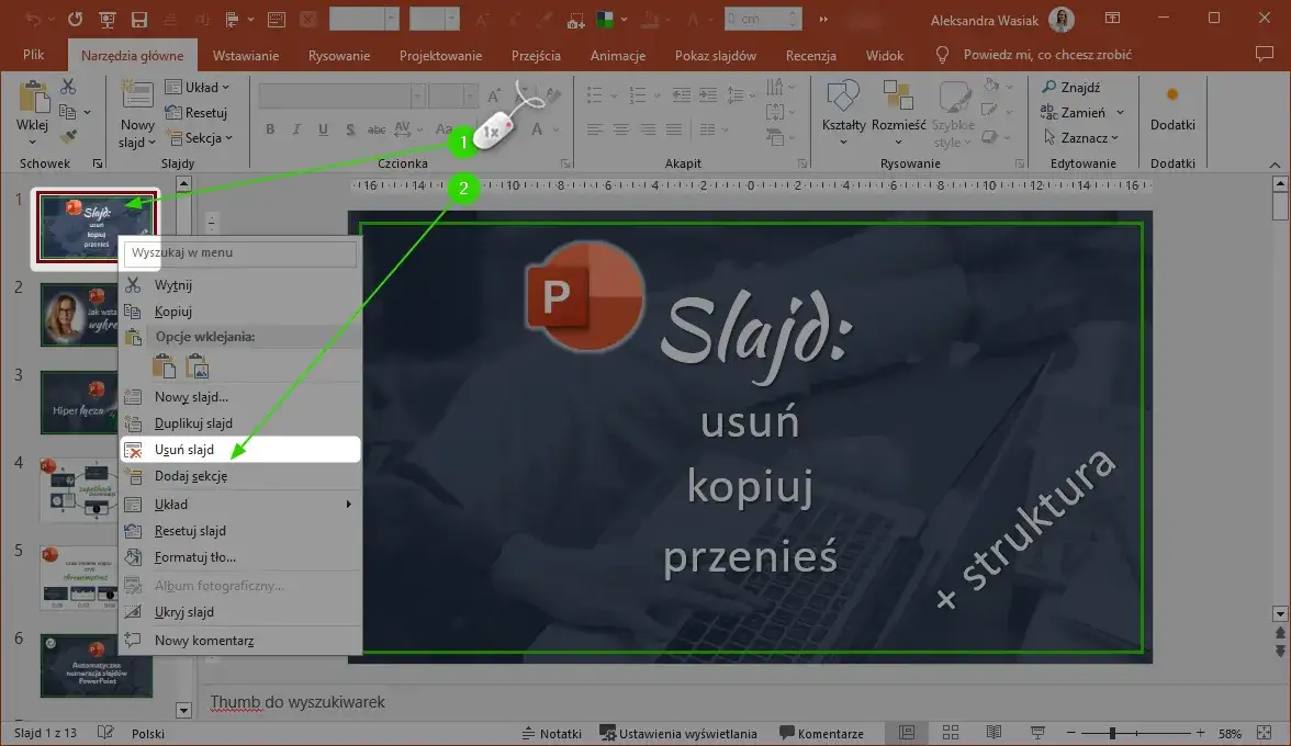 Jak łatwo usunąć slajd w PowerPoint: szybkie metody i triki