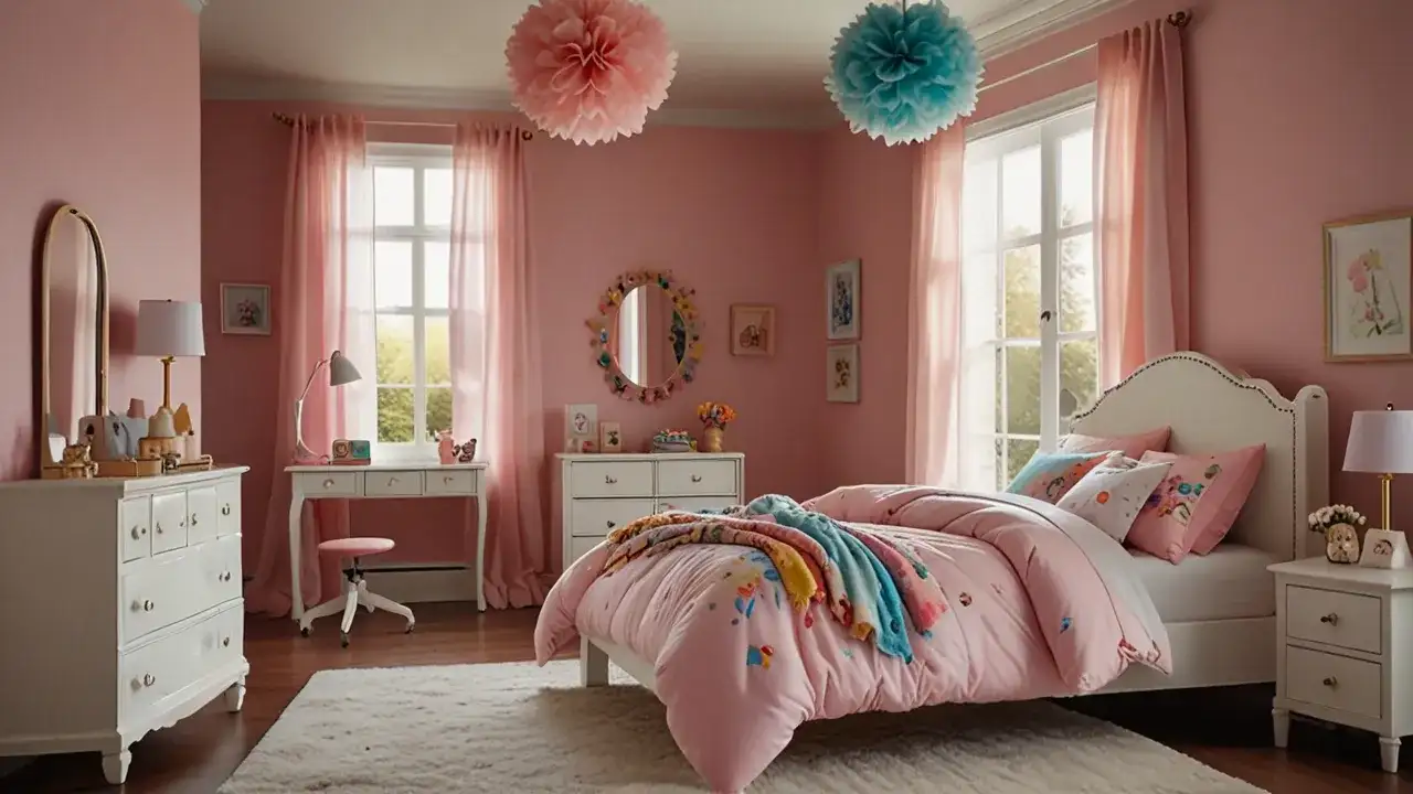 Pomysły na różowy pokój dla dziewczynki: Aranżacje i inspiracje