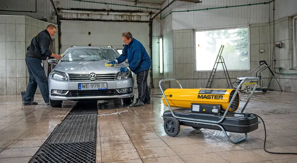 Jak dobrać nagrzewnicę do warsztatu? 5 kluczowych parametrów