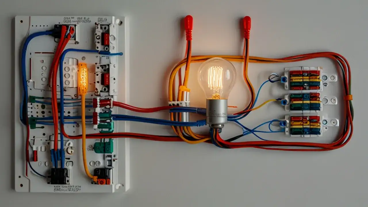 Podłączenie lampy schemat: Jakie są schematy podłączenia lampy?