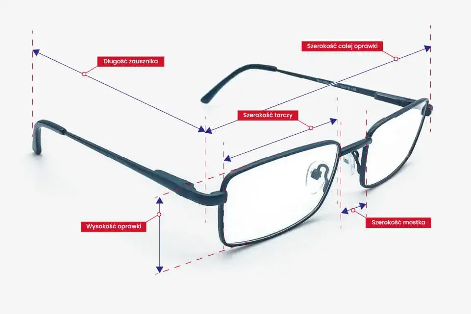 Jak mierzyć oprawki okularowe bez błędów - poradnik z wymiarami