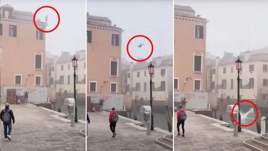 Skok z dachu: niebezpieczeństwa, tragiczne incydenty i ekstremalne wyczyny