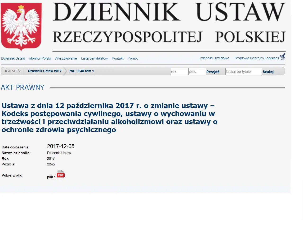 Ustawa kodeks postępowania cywilnego: kluczowe zmiany i ich skutki