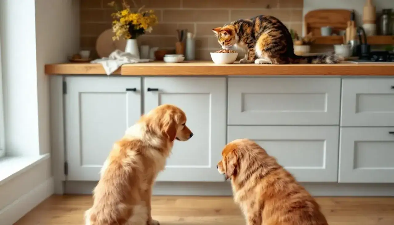 Czy pies może jeść kocią karmę? Ryzyko i skuteczne rozwiązania!