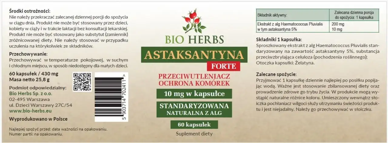 Naturalna astaksantyna: 7 zalet dla zdrowia i urody