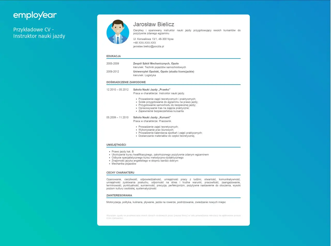 Gdzie wpisać prawo jazdy w CV, aby zwiększyć swoje szanse na pracę