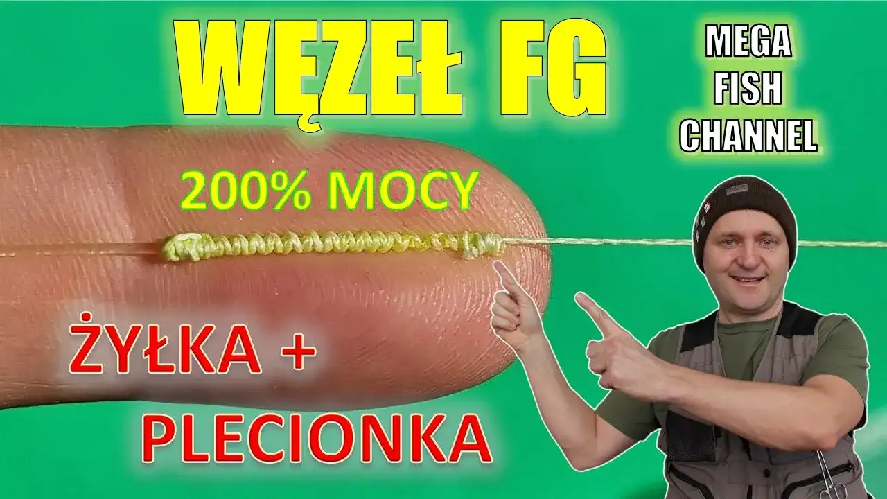 Jak połączyć plecionkę? Najlepsze węzły i porady (FG, Uni)
