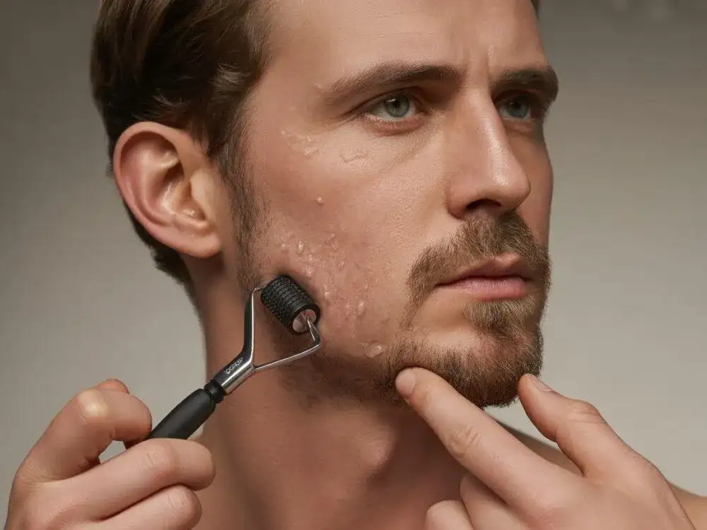 Jak pobudzić zarost? Co naprawdę działa: minoksydyl, dermaroller.