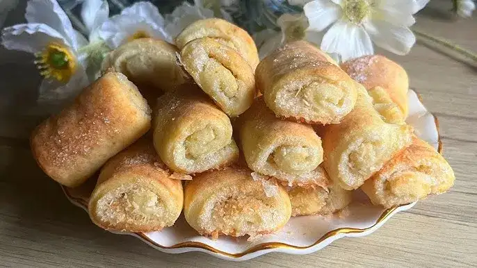 Ciasteczka serowe: Kokosowy raj dla podniebienia