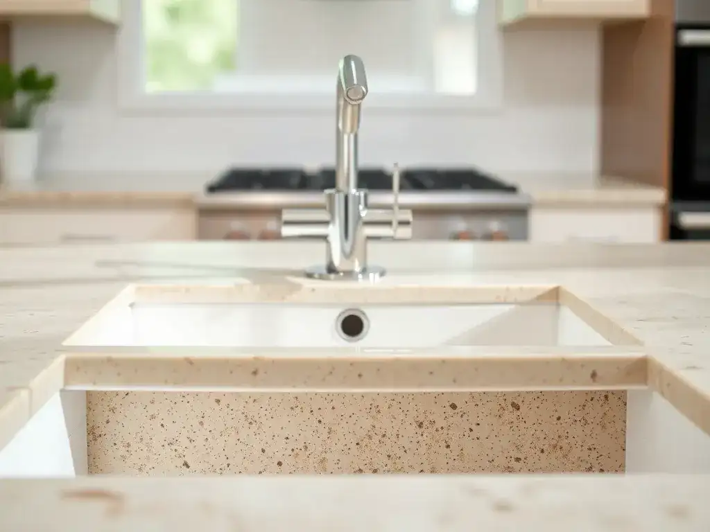 Jak wyczyścić zlew granitowy beżowy, aby uniknąć trudnych plam